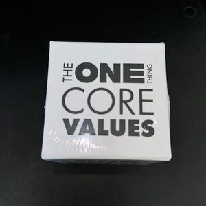 The one thing core values deck NWOT